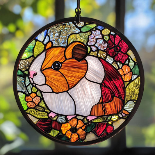 Guinea Pig WJ1810038CL Suncatcher