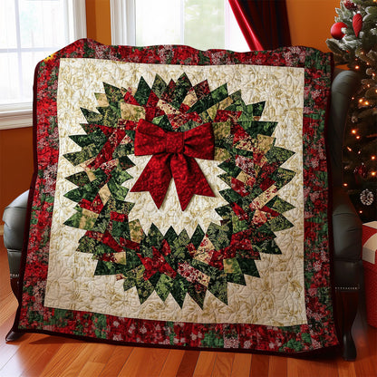 Trigger Pattern Christmas Wreath WY211013CL Quilt