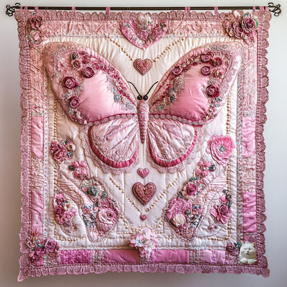 Butterfly Blooming Into You WU2410070CL Quilt