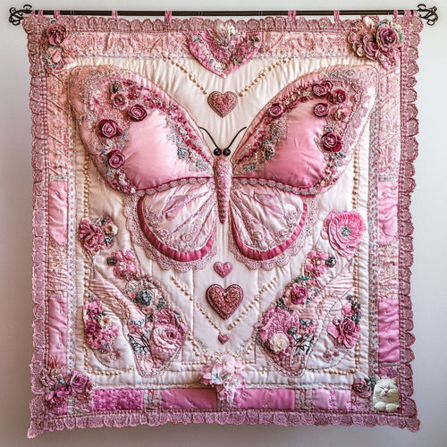 Butterfly Blooming Into You WU2410070CL Quilt