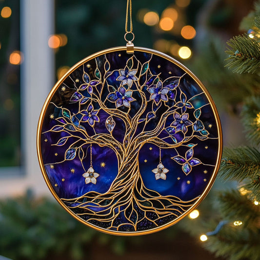 Midnight Tree Of Life WY2202172CL Suncatcher