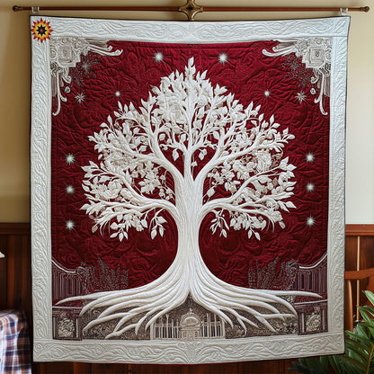 White Tree Of Life WY1612029CL Quilt