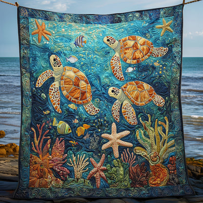 Baby Turtle WY1802001CL Quilt