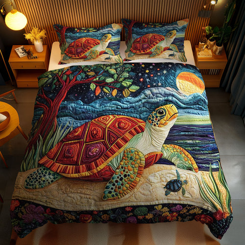 Turtle's Radiant Reflection WN1010171CL Duvet Cover Set