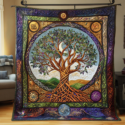 Tree Of Life WU1211010CL Quilt