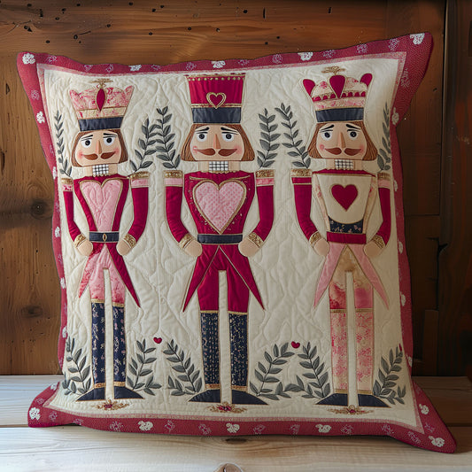 Valentine Three Nutcracker WY0201051CL Quilt Pillow Case