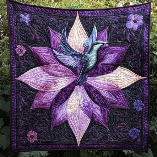 Hummingbird Petals WN2709062CL Quilt