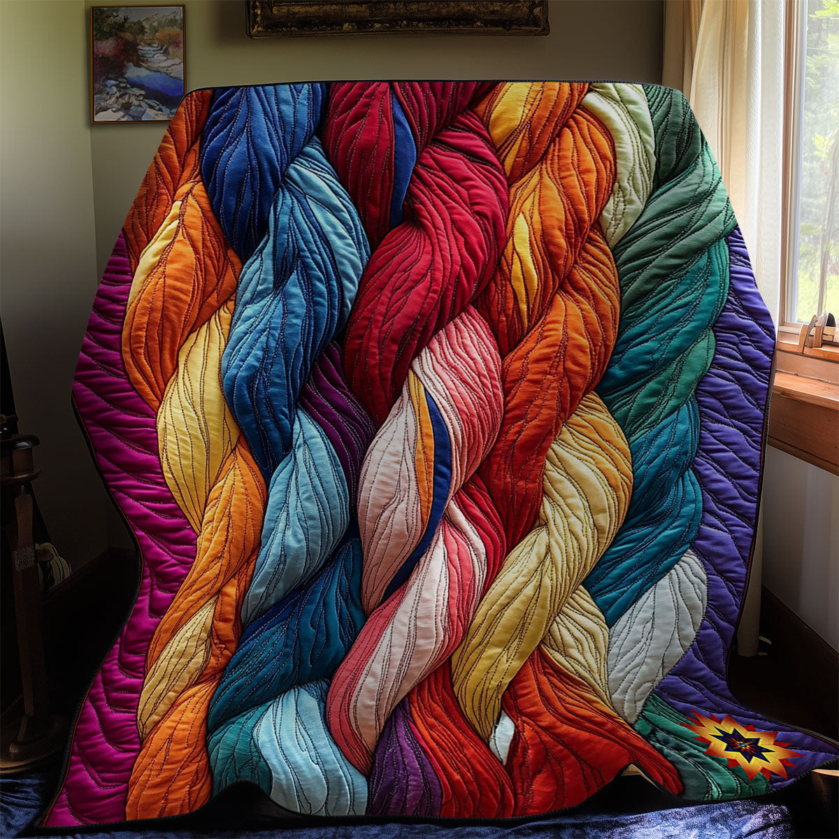 Colorful Wool WY0312031CL Quilt