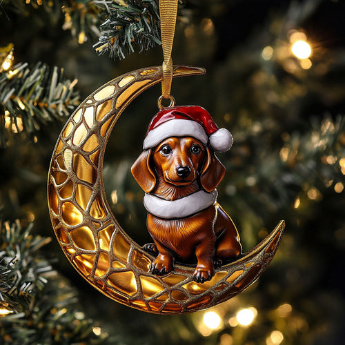 Celestial Dachshund WN1510015CL Christmas Ornament