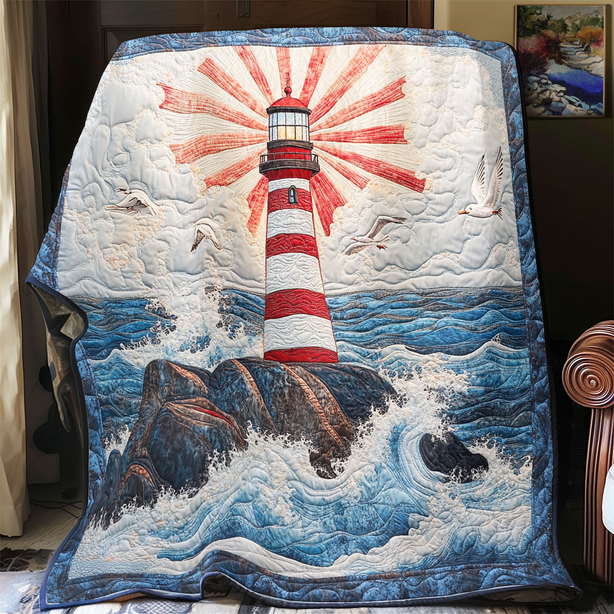 Lighthouse CW1607020CL Quilt – Cozzyhomes