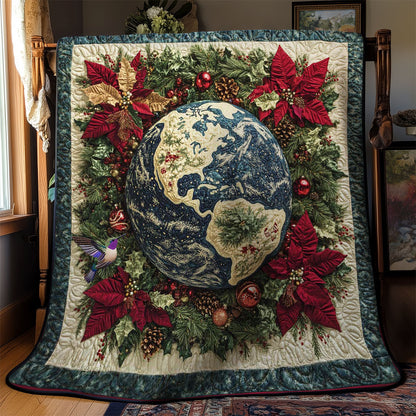 Earth Wreath WN1612028CL Quilt