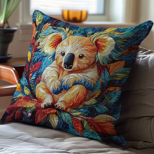 Colorful Koala WY1712079CL Quilt Pillow Case