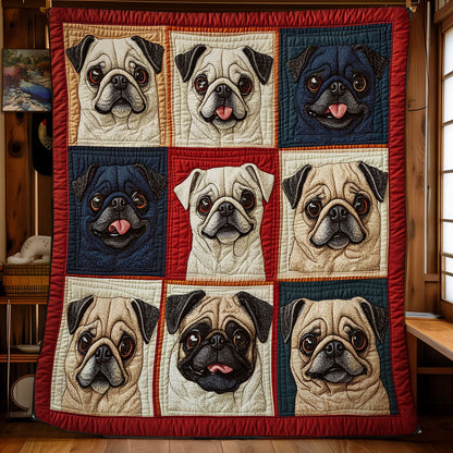 Pug WX3112034CL Quilt