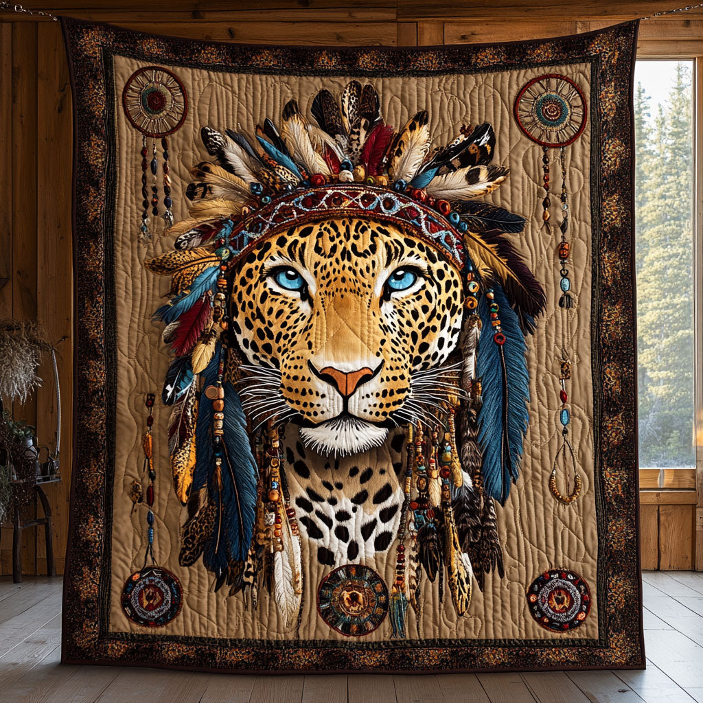 Tribal Leopard CW2406048CL Quilt – Cozzyhomes