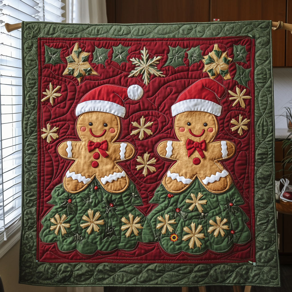 Christmas Gingerbread WJ1811021CL Quilt