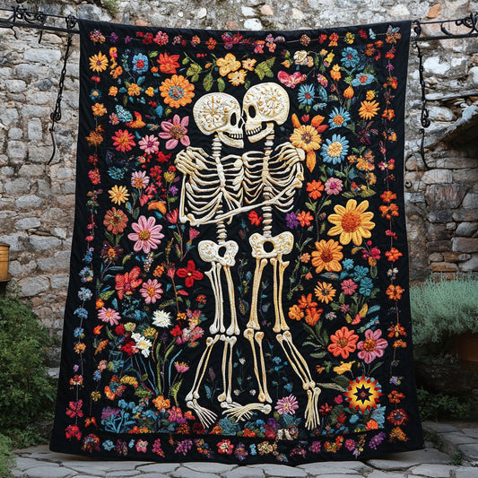 Skull WU1410034CL Quilt