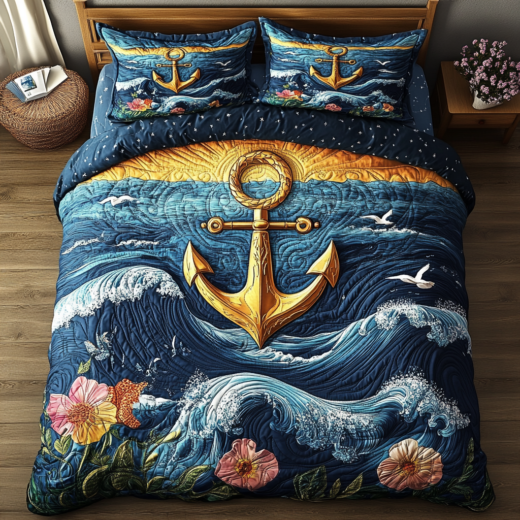 Golden Anchor WG1601021CL Duvet Cover Set