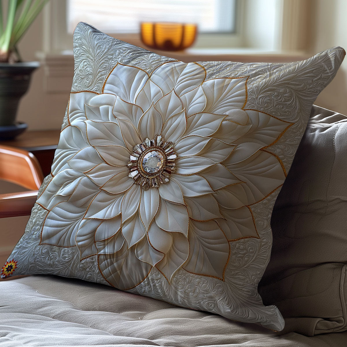 Royal Flower WY0212089CL Quilt Pillow Case