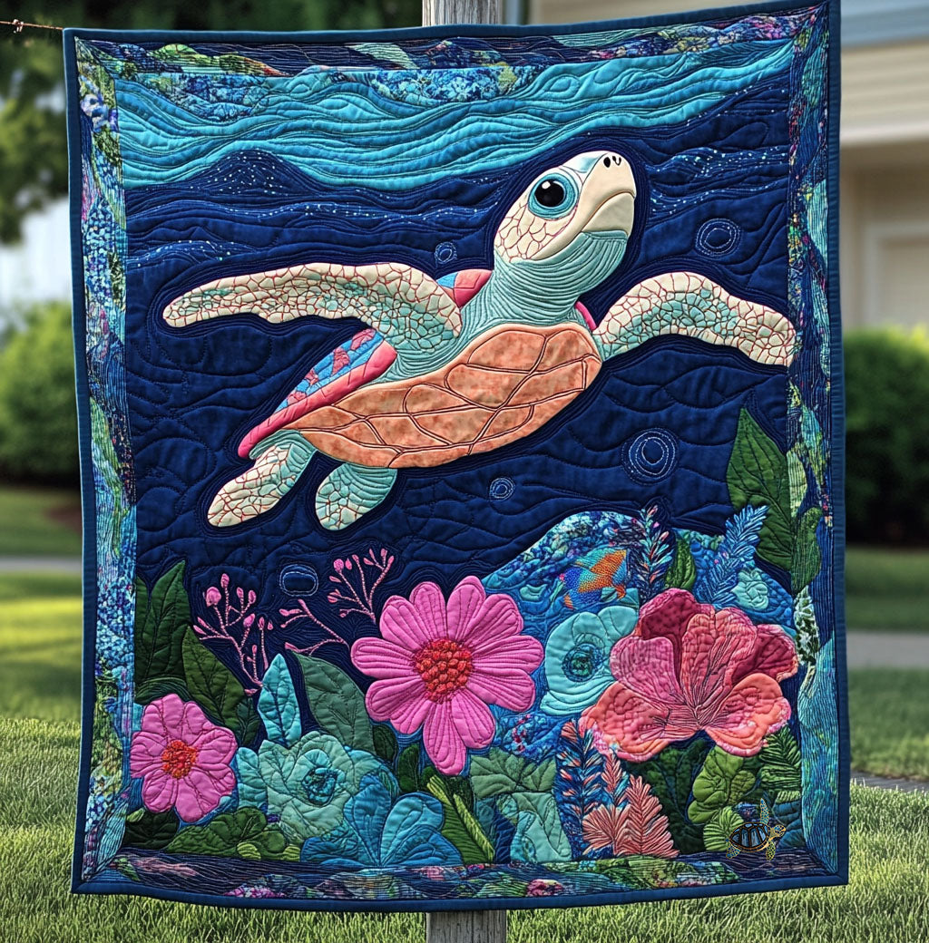 Mystic Shell Voyages YR1710009CL Quilt