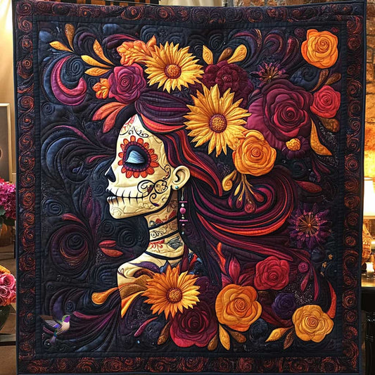 Day Of The Dead Eternal Beauty WN2810012CL Quilt