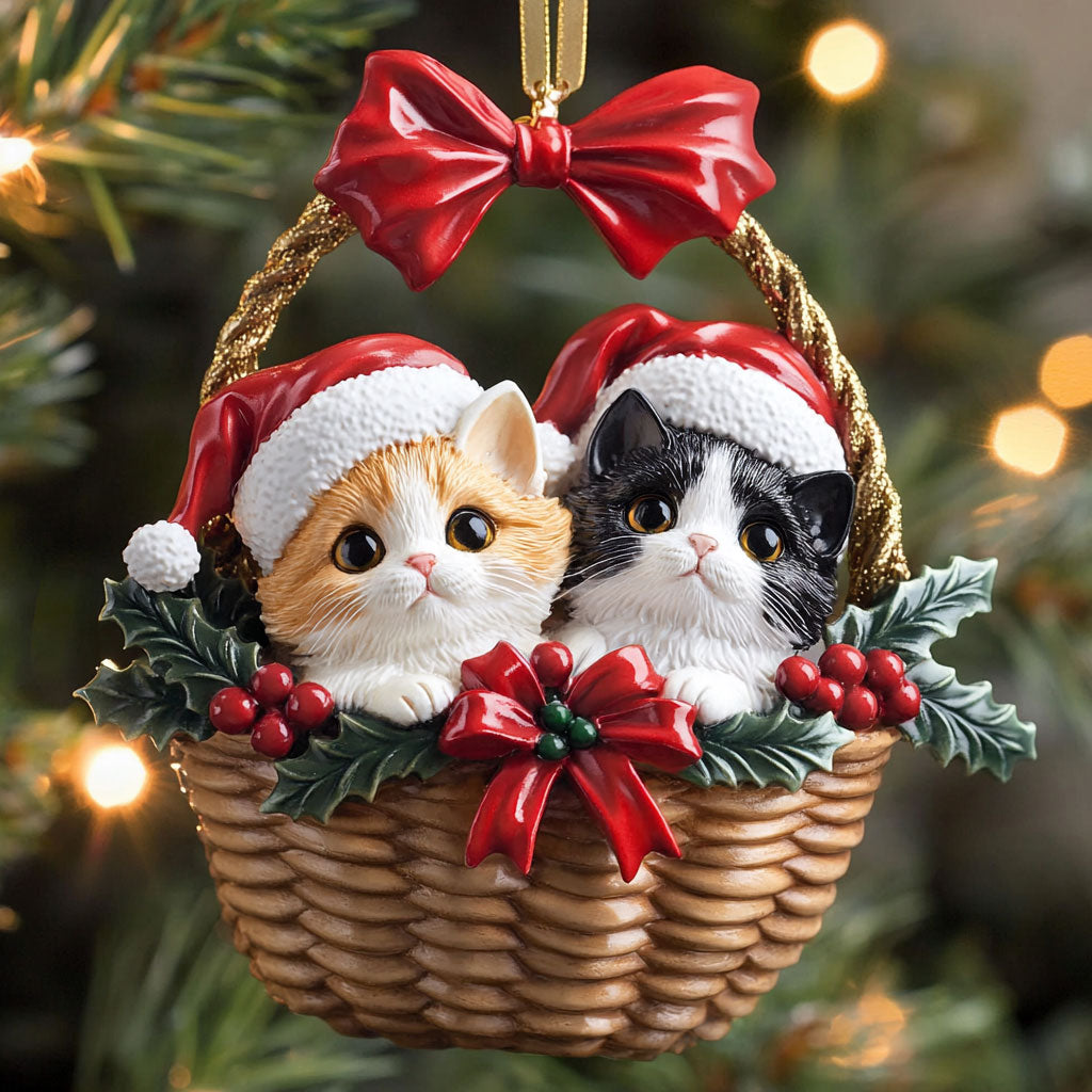 Purrfect Christmas CP1610014CL Christmas Ornament