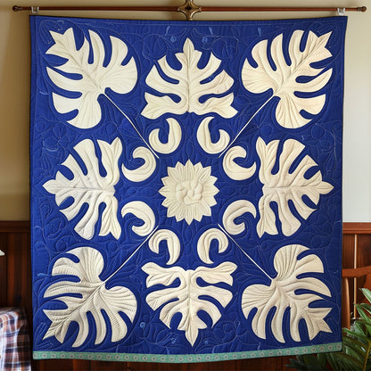 Hawaiian Leafy Retreat WN1209081CL Quilt