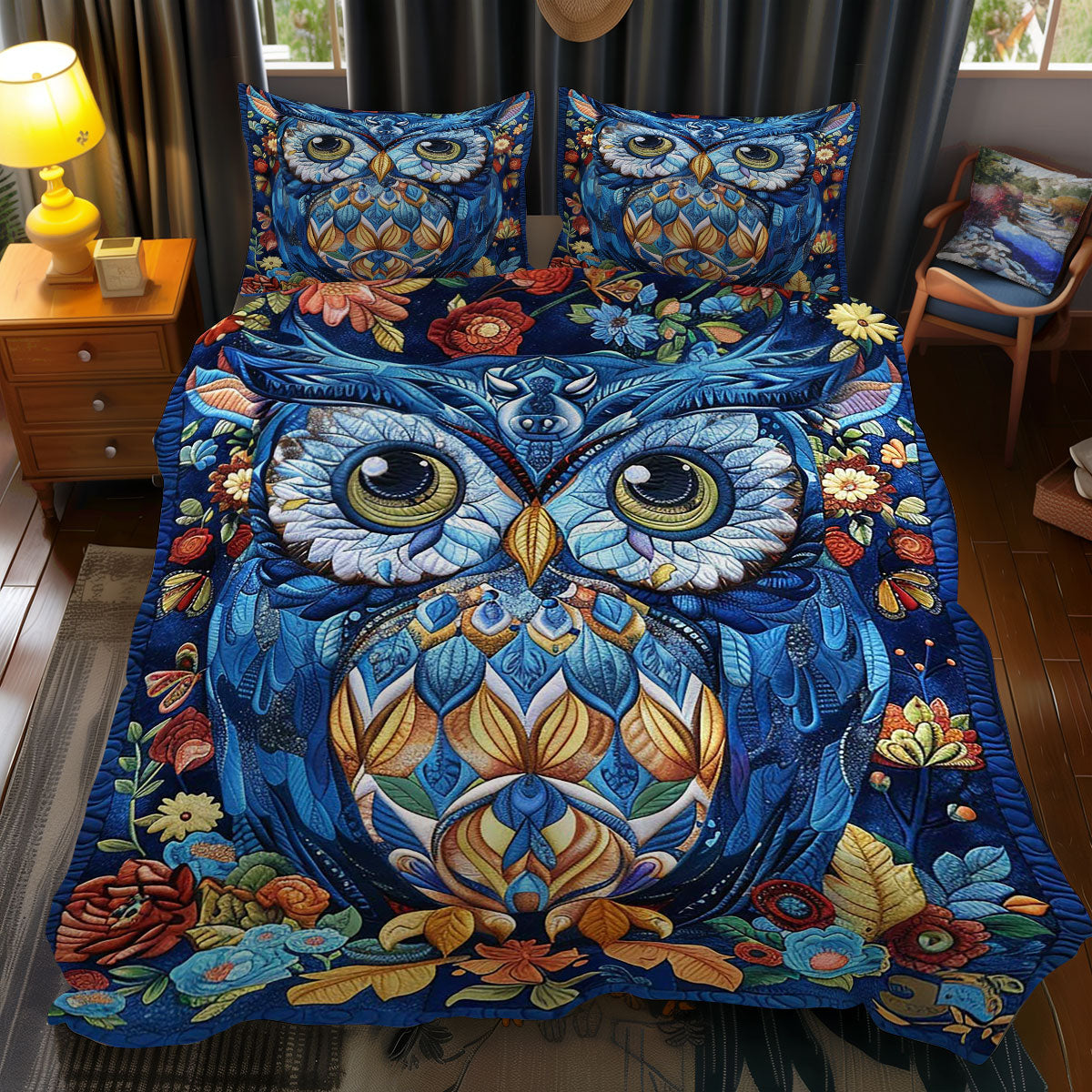 Enchanting Owl WJ1209031CL Duvet Cover Set