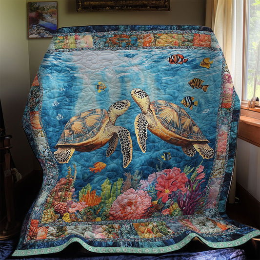 Sea Turtles WT0602008CL Quilt