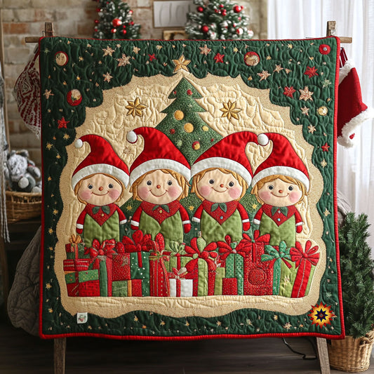 Christmas Elf WY0411035CL Quilt
