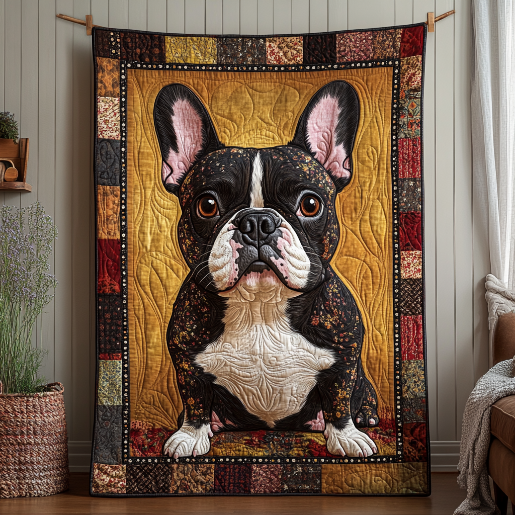 French Bulldog WN2509049CL Quilt