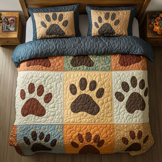 Dog Paws WY0502014CL Duvet Cover Set
