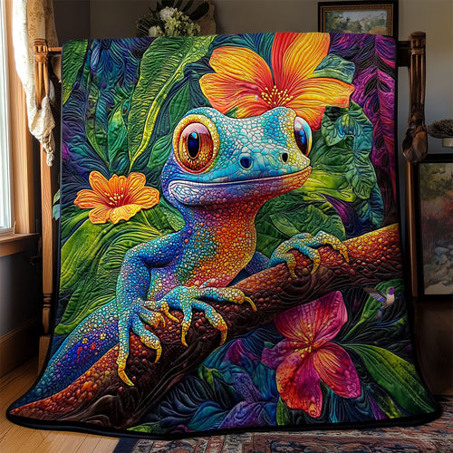 Colorful Lizard WY1411020CL Quilt