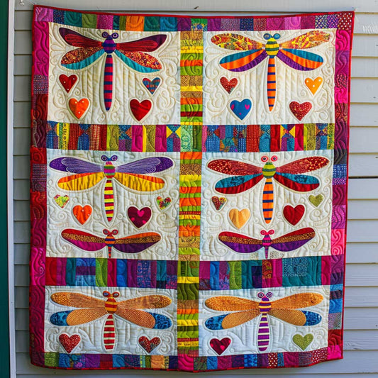 Patchwork Dragonflies WJ1209020CL Quilt