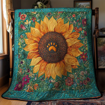 Paw In Bloom WN1001029CL Quilt