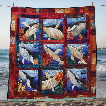 Whale Album WP3008028CL Quilt