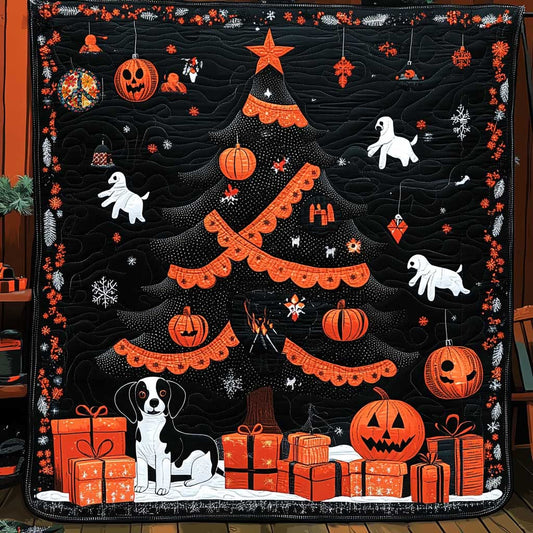 Dog's Magical Christmas Palette WN0810037CL Quilt