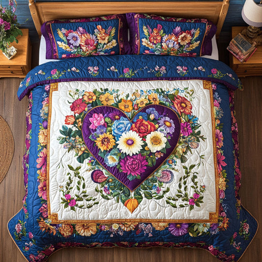 Flower Heart WY2901044CL Duvet Cover Set