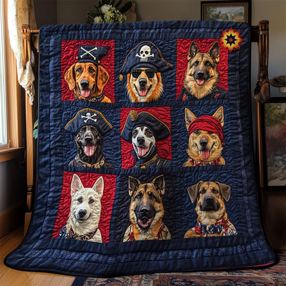 German Shepherd Treasure Hunt WN0811049CL Quilt