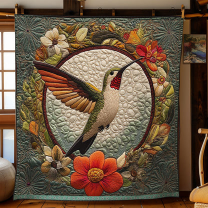 Hummingbird Circle WN2609021CL Quilt