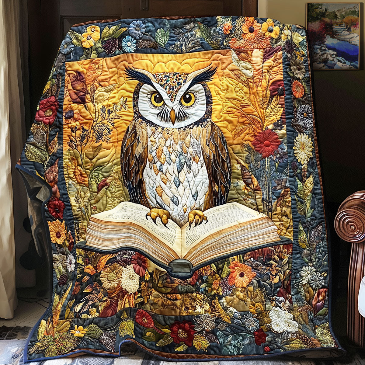 Owl Knowledge WX0601039CL Quilt