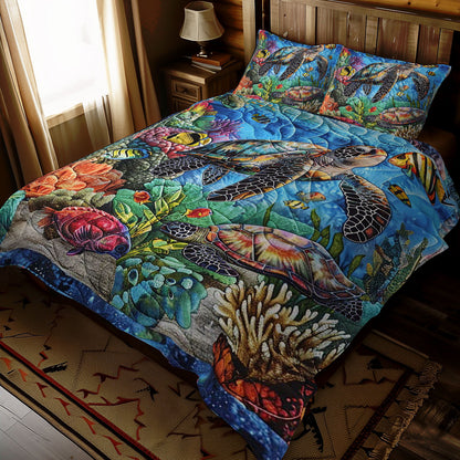 Sea Turtle WJ1109034CL Duvet Cover Set