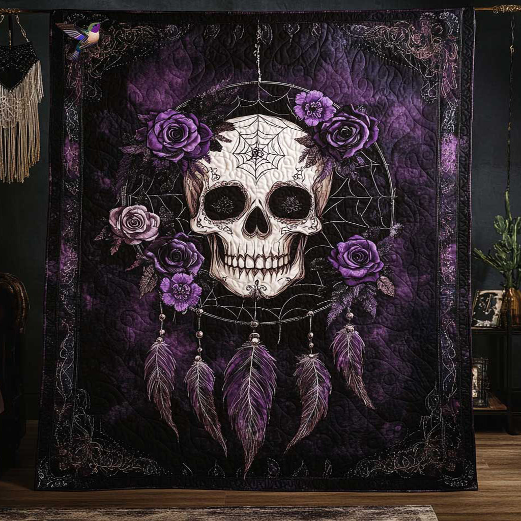 Skull And Spirit Catcher WN2310021CL Quilt