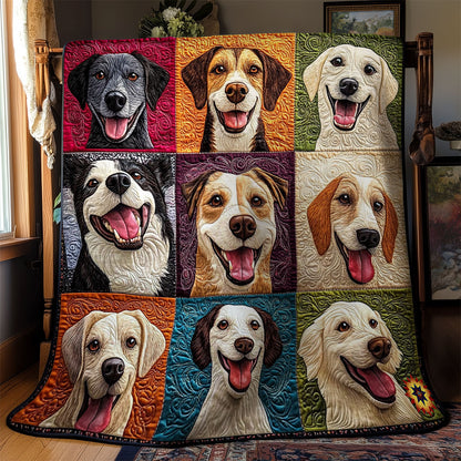 Happy Dog WY0212017CL Quilt