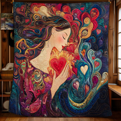 Heart Women WY0901033CL Quilt