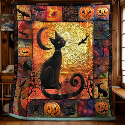 Cat Halloween WN1309062CL Quilt