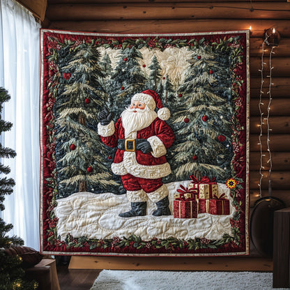 Christmas Santa WJ1712004CL Quilt