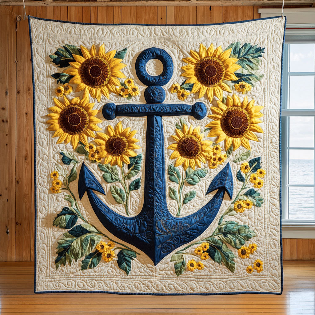 Golden Anchor CW2409052CL Quilt
