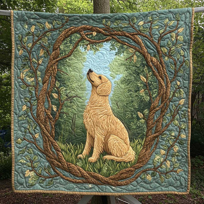 Golden Retriever Haven WN2709120CL Quilt