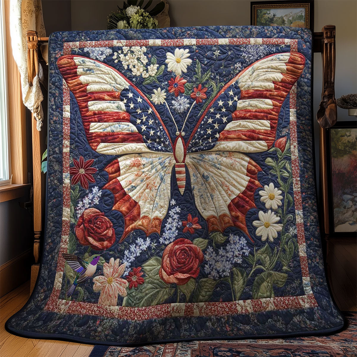 American Dream Butterfly WN0712017CL Quilt