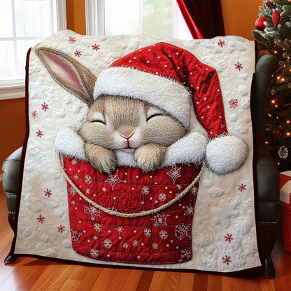 Christmas Rabbit WY0511028CL Quilt